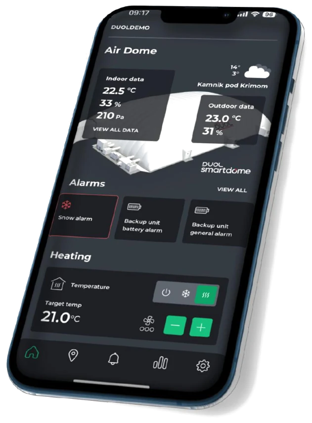 SmartDome-appen